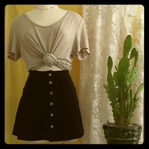 Brandy melville cord skirt